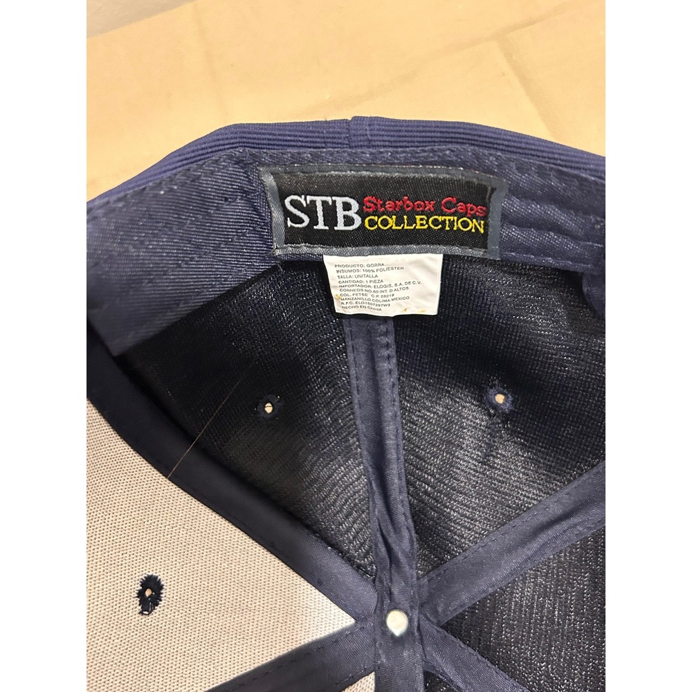 STB Starbox Caps Tequila‎ Time Navy Blue Embroidered Adjustable Baseball Hat - Picture 3 of 4
